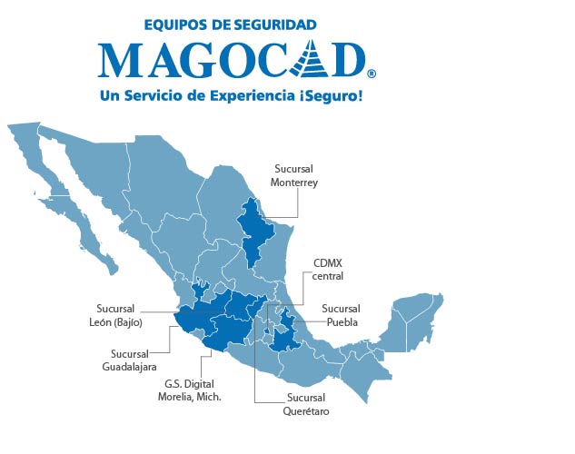 Presencia nacional MAGOCAD