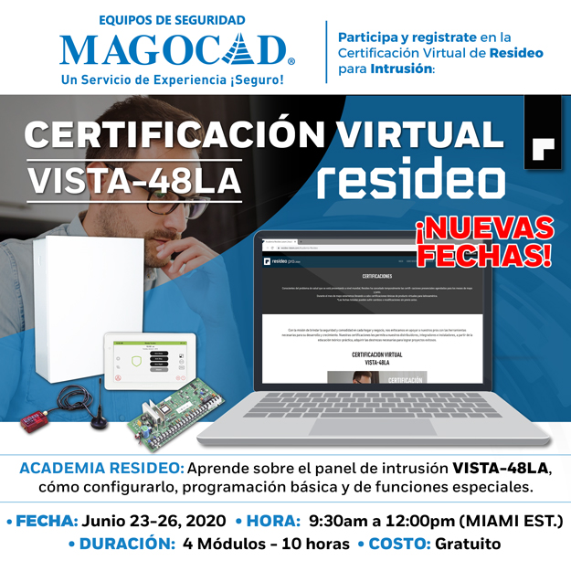 Certificación Virtual Resideo